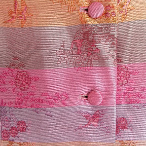 Christian Lu Paris Silk/Rayon Jacket Fits S/M - Picture 3 of 11